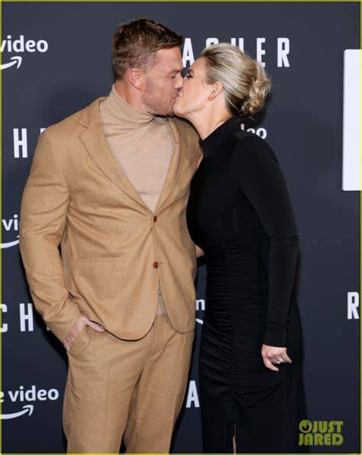 Alan Ritchson is Joined by Wife Catherine at 'Reacher' Series Premiere