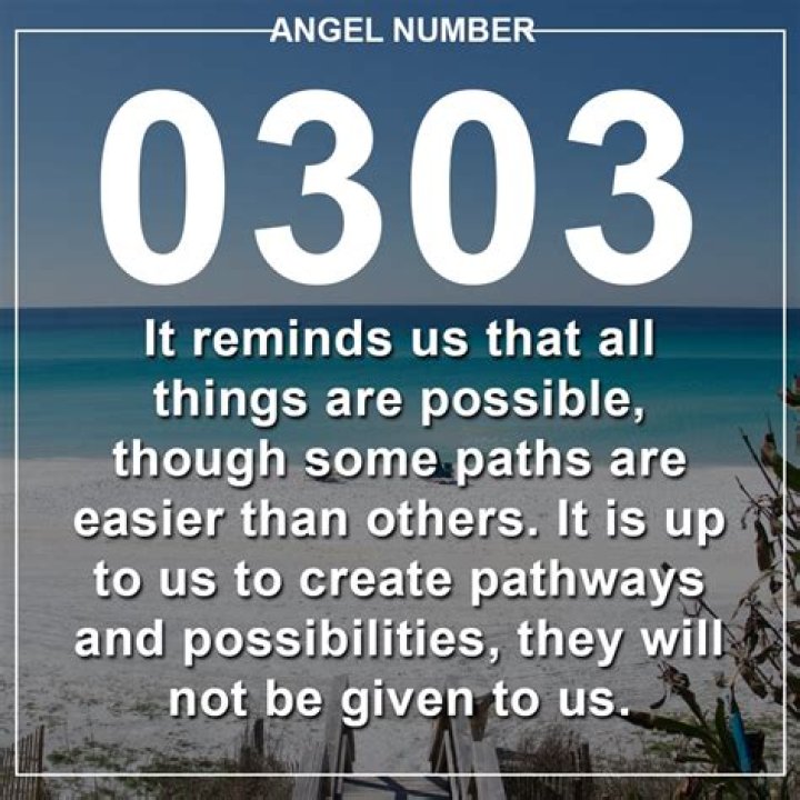 angel number 0303
