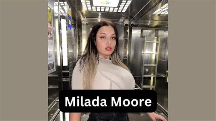 Milada Moore Bio, Age, Biography, Wikipedia, Boyfriend, Wiki,