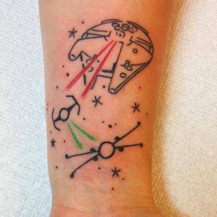 Star Wars Tattoo Ideas POPSUGAR Beauty UK Star wars tattoo, War